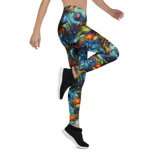 Aurora Alchemy on a Leggings