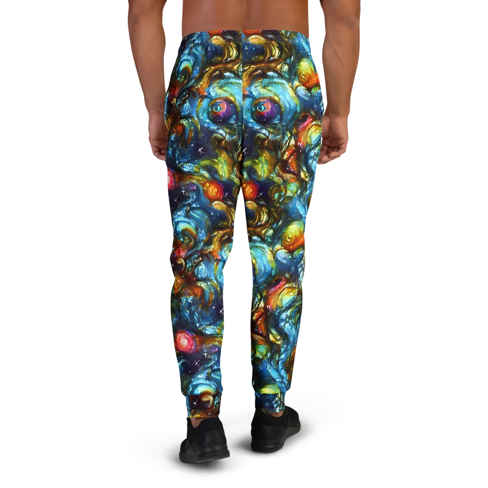 Aurora Alchemy on Men's Joggers — Back