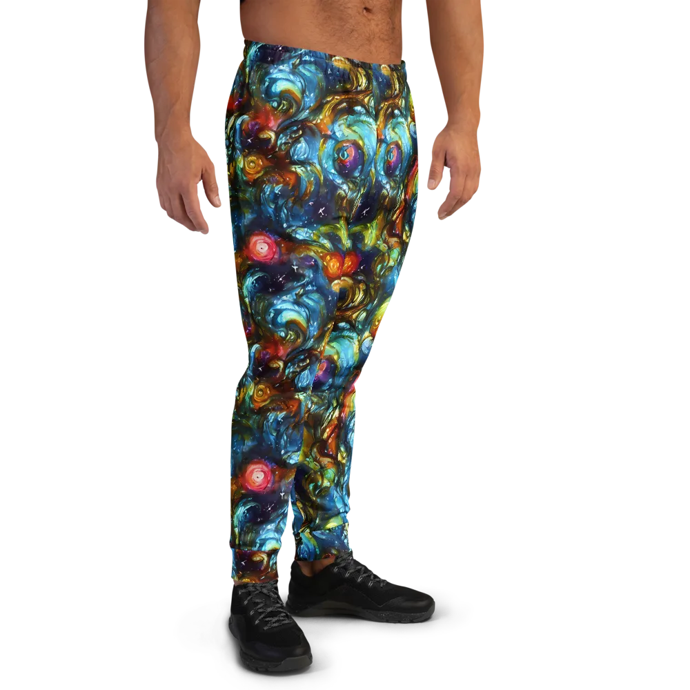 Aurora Alchemy on Men's Joggers — Right