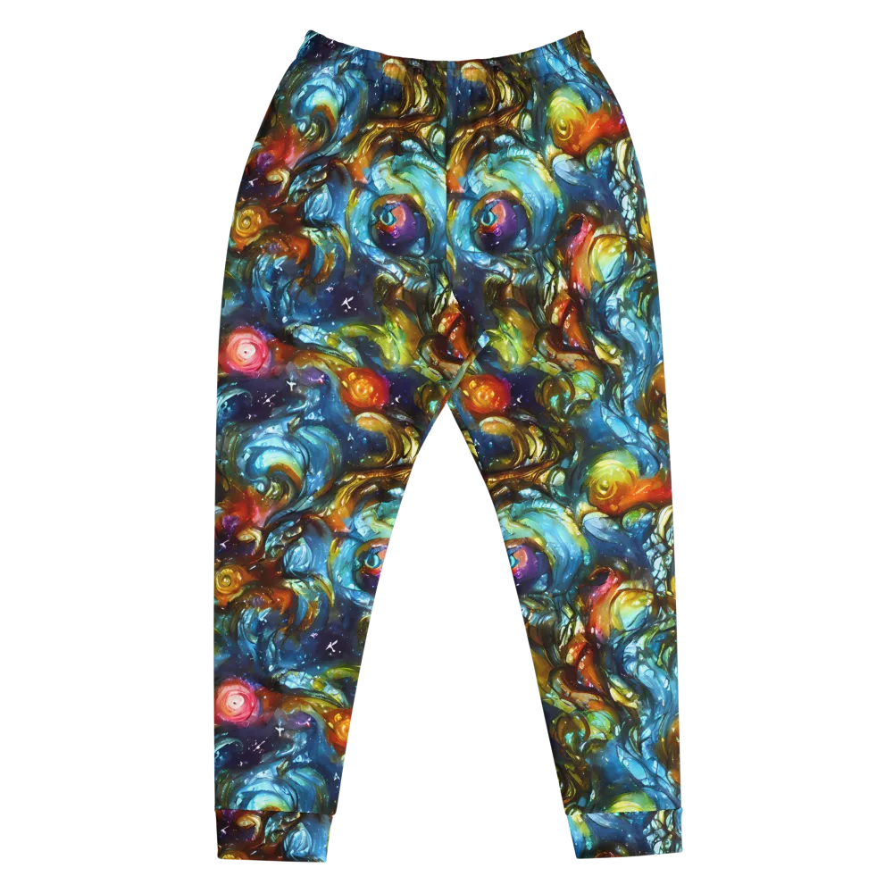 Aurora Alchemy on Men's Joggers — Front