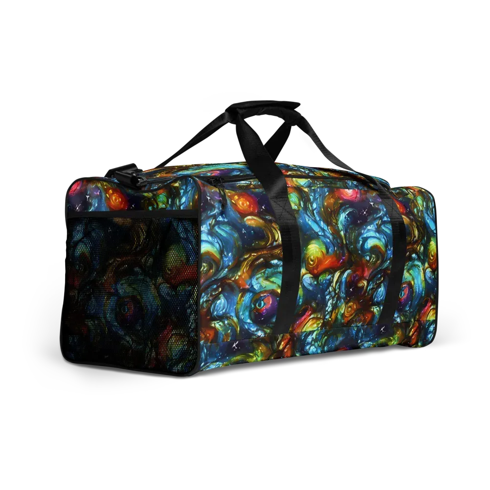 Aurora Alchemy on Duffle Bag — Right Front