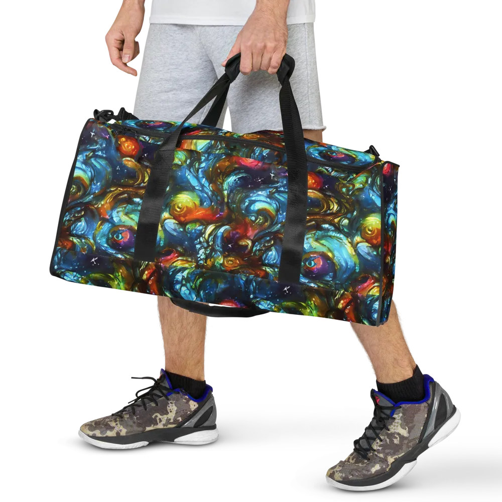 Aurora Alchemy on Duffle Bag — Front