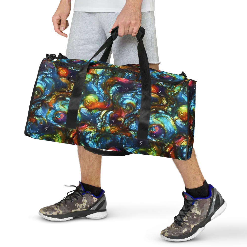 Aurora Alchemy on Duffle Bag — Front
