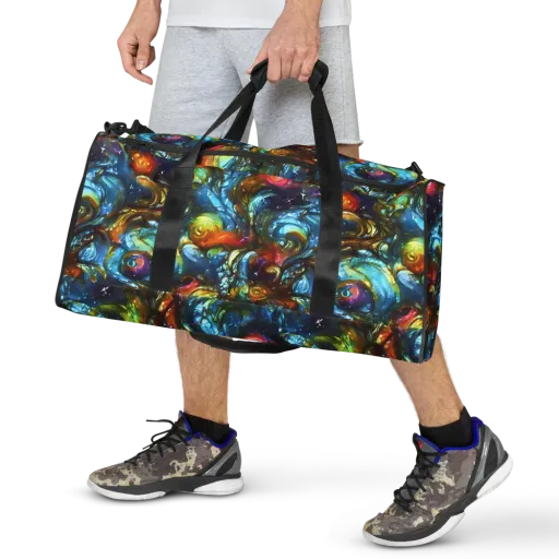 Aurora Alchemy on a Duffle Bag