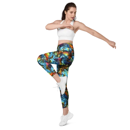 Aurora Alchemy on a Leggings with Pockets