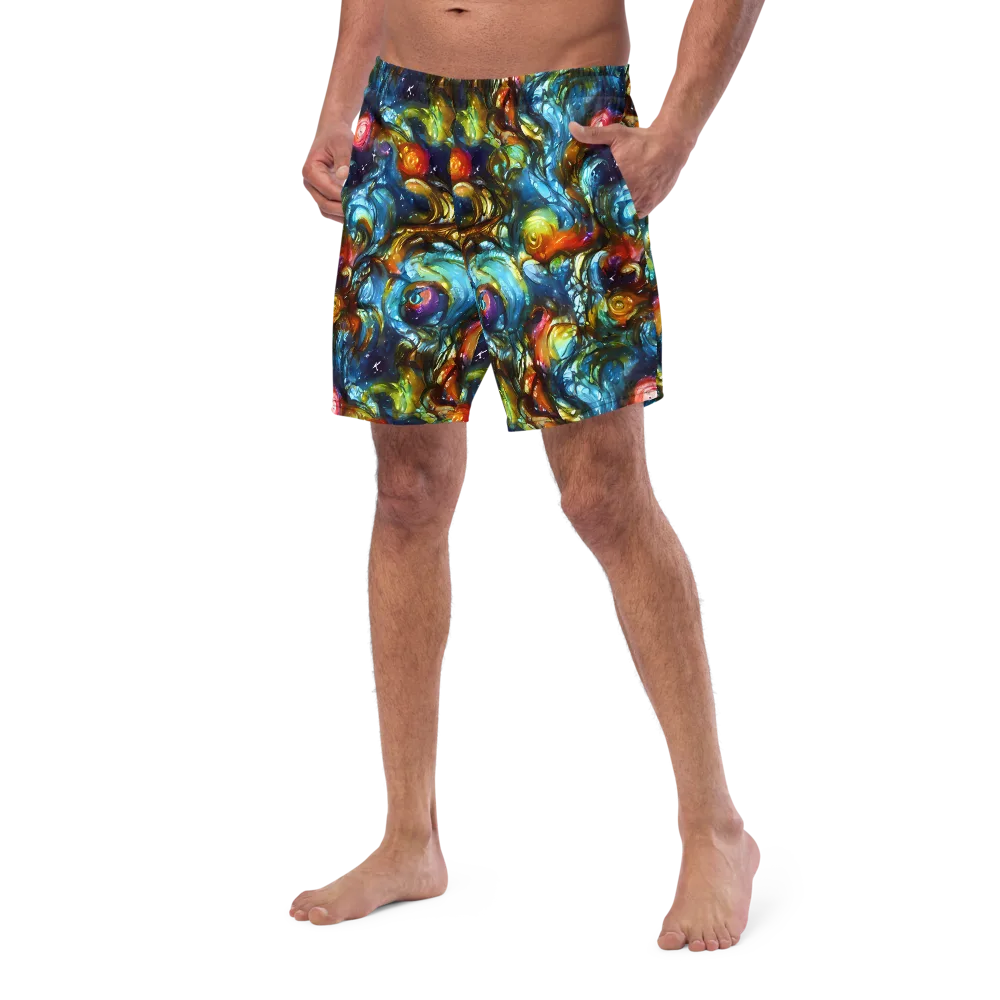 Aurora Alchemy on Swim Trunks — Left Front