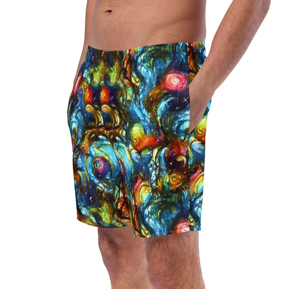 Aurora Alchemy on Swim Trunks — Left Front