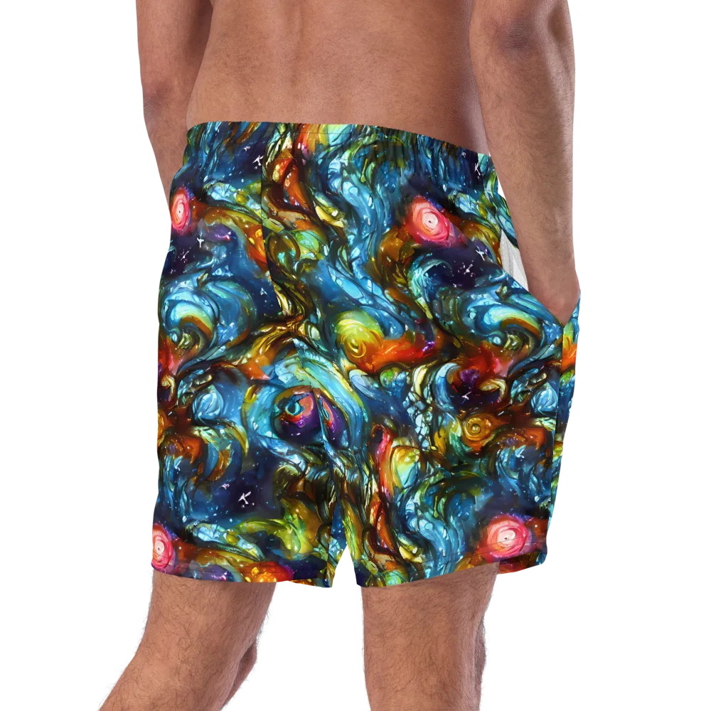 Aurora Alchemy on Swim Trunks — Right Back