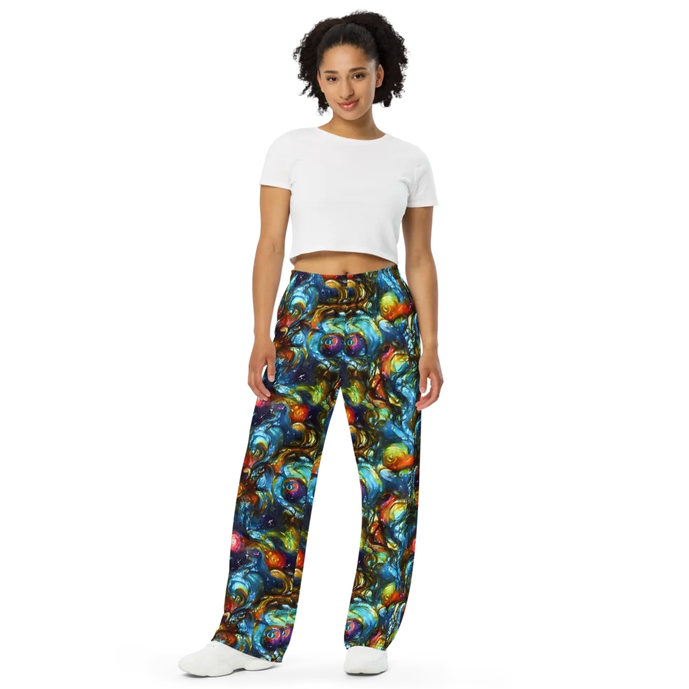 Aurora Alchemy on Wide-Leg Pants — Front