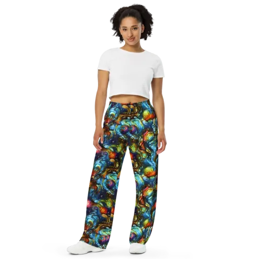 Aurora Alchemy on a Wide-Leg Pants