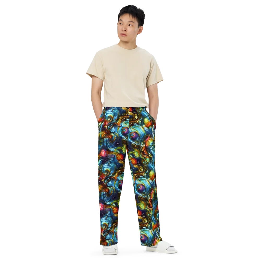 Aurora Alchemy on Wide-Leg Pants — Front
