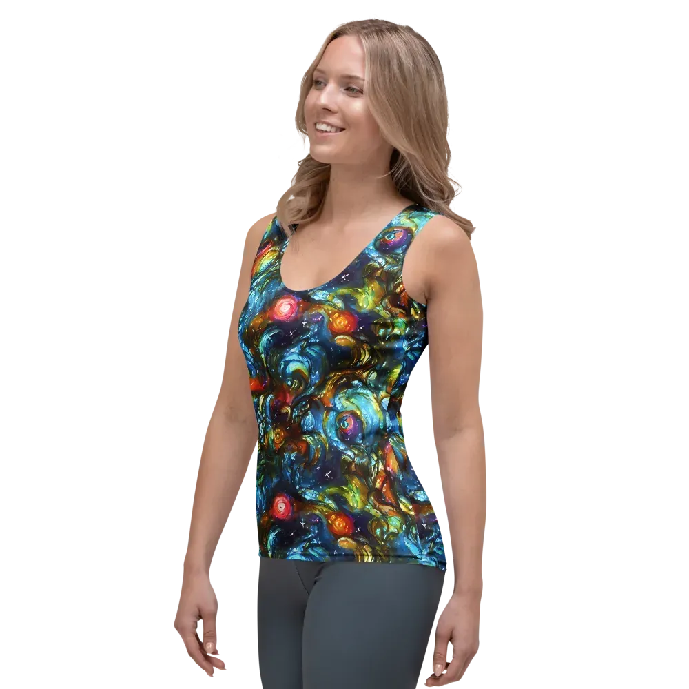 Aurora Alchemy on Women's Tank Top — Left Front