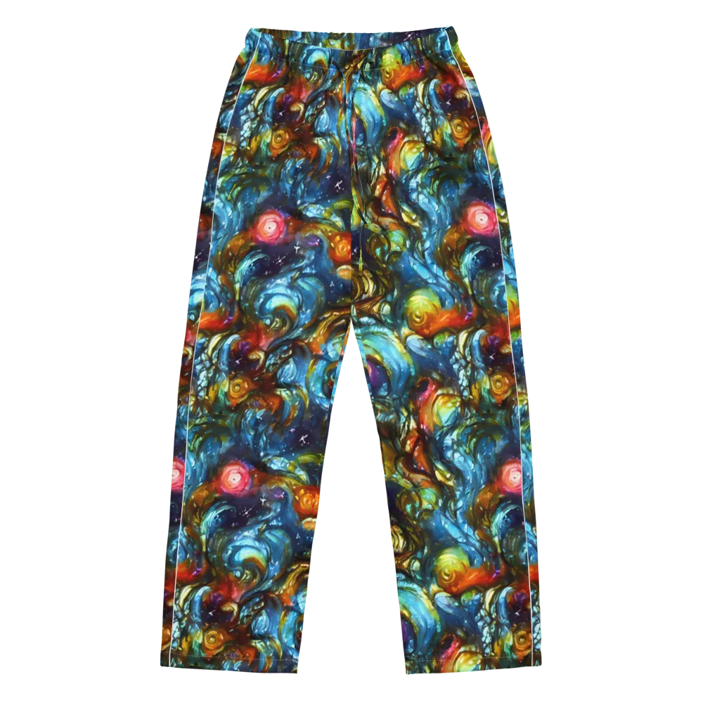 Aurora Alchemy on Women's Pajama Pants — Front