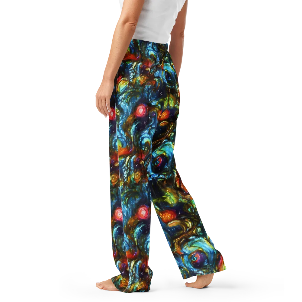 Aurora Alchemy on Women's Pajama Pants — Left