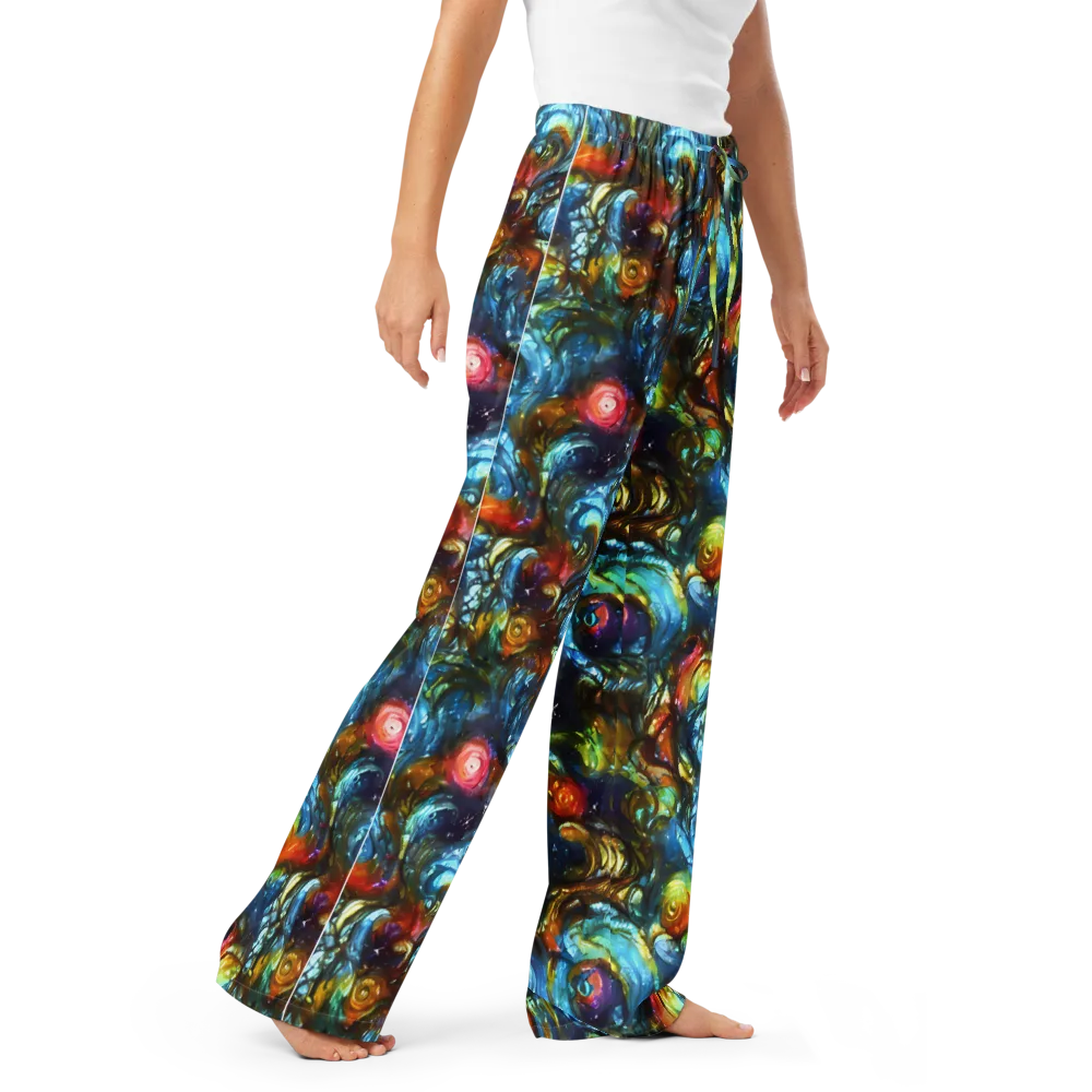 Aurora Alchemy on Women's Pajama Pants — Right Front