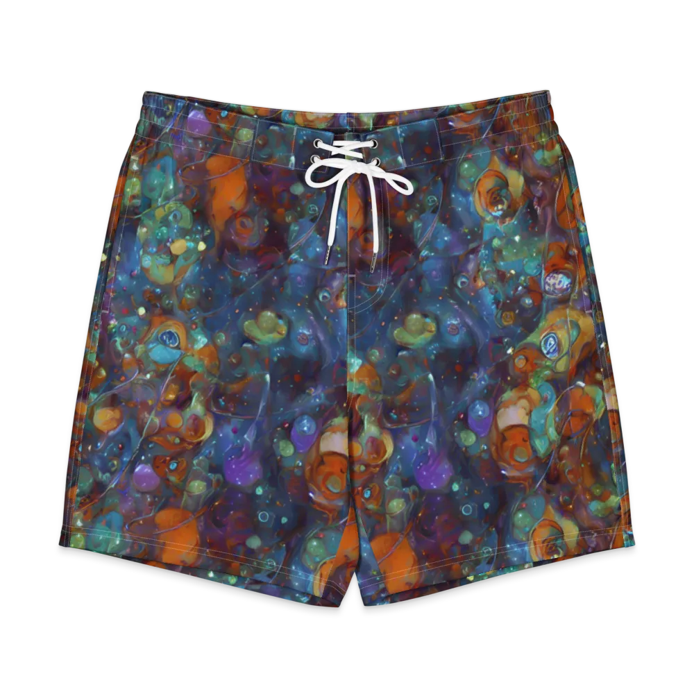 Sapphire Menagerie on Men's Board Shorts — Front