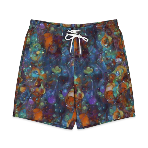 Sapphire Menagerie on a Men's Board Shorts