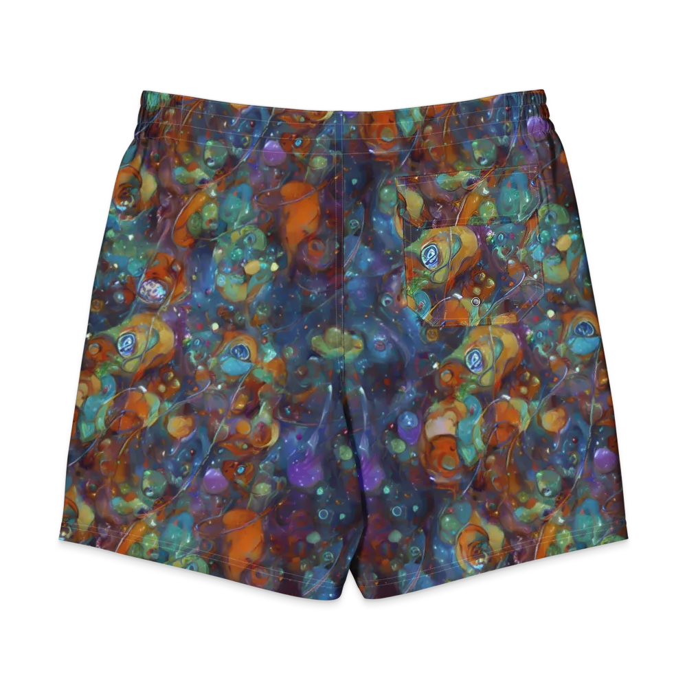 Sapphire Menagerie on Men's Board Shorts — Back