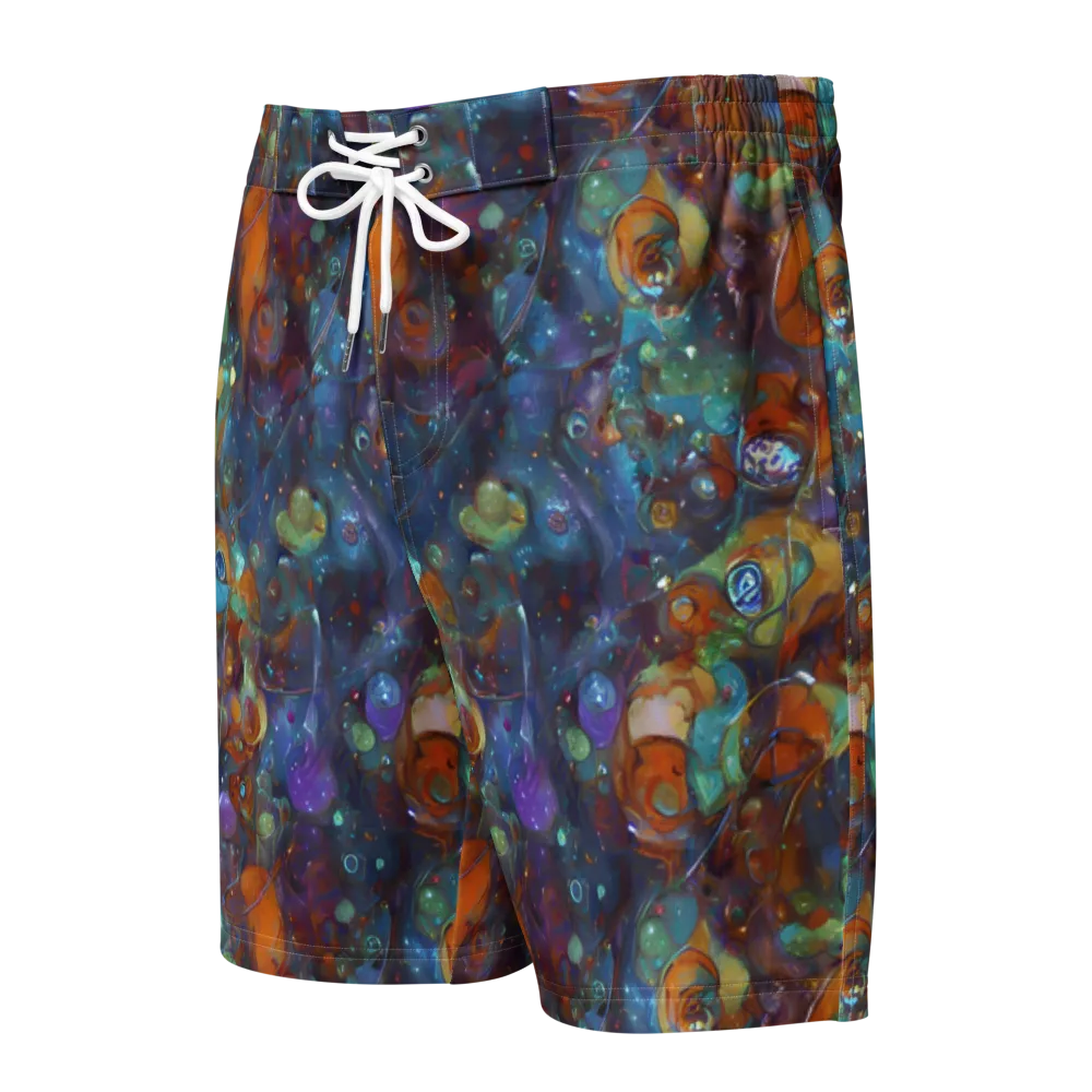 Sapphire Menagerie on Men's Board Shorts — Front