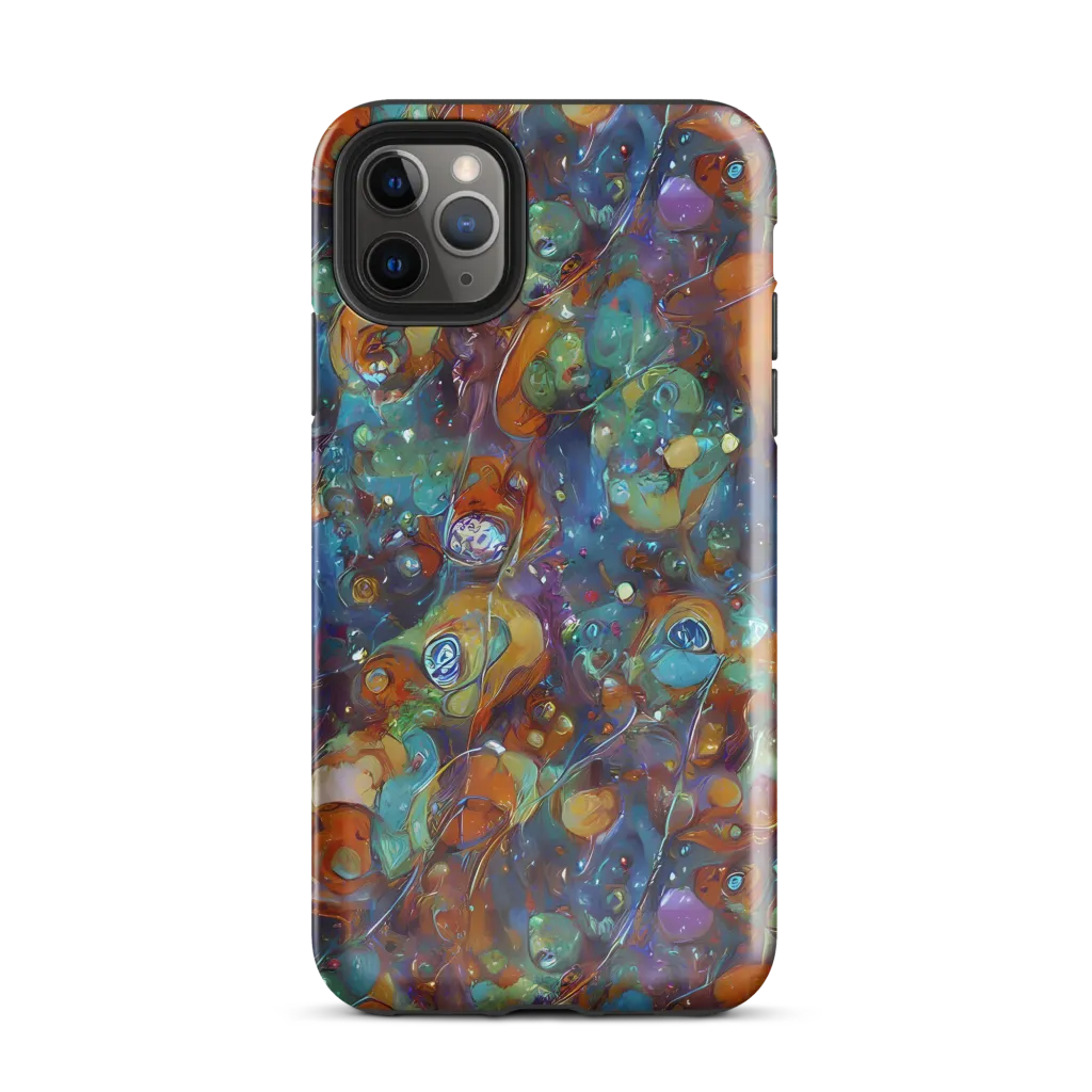 Sapphire Menagerie on Tough Case for iPhone® — Front