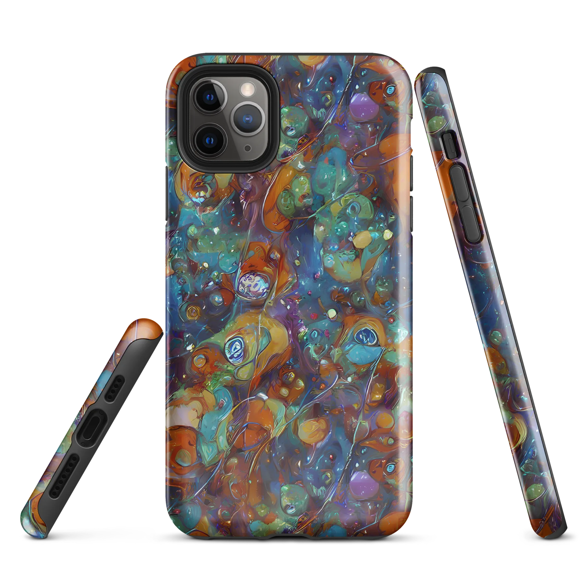 Sapphire Menagerie on Tough Case for iPhone® — Front