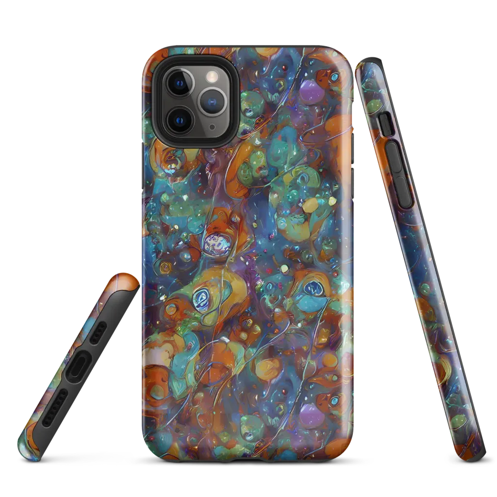 Sapphire Menagerie on Tough Case for iPhone® — Front