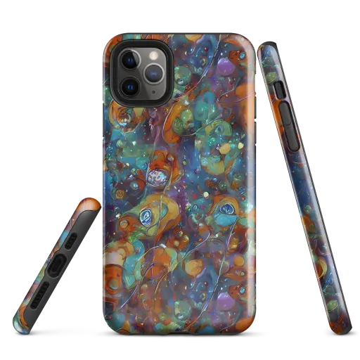 Sapphire Menagerie on a Tough Case for iPhone®