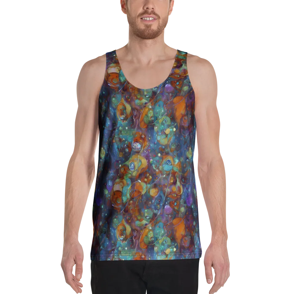 Sapphire Menagerie on Men's Tank Top — Front