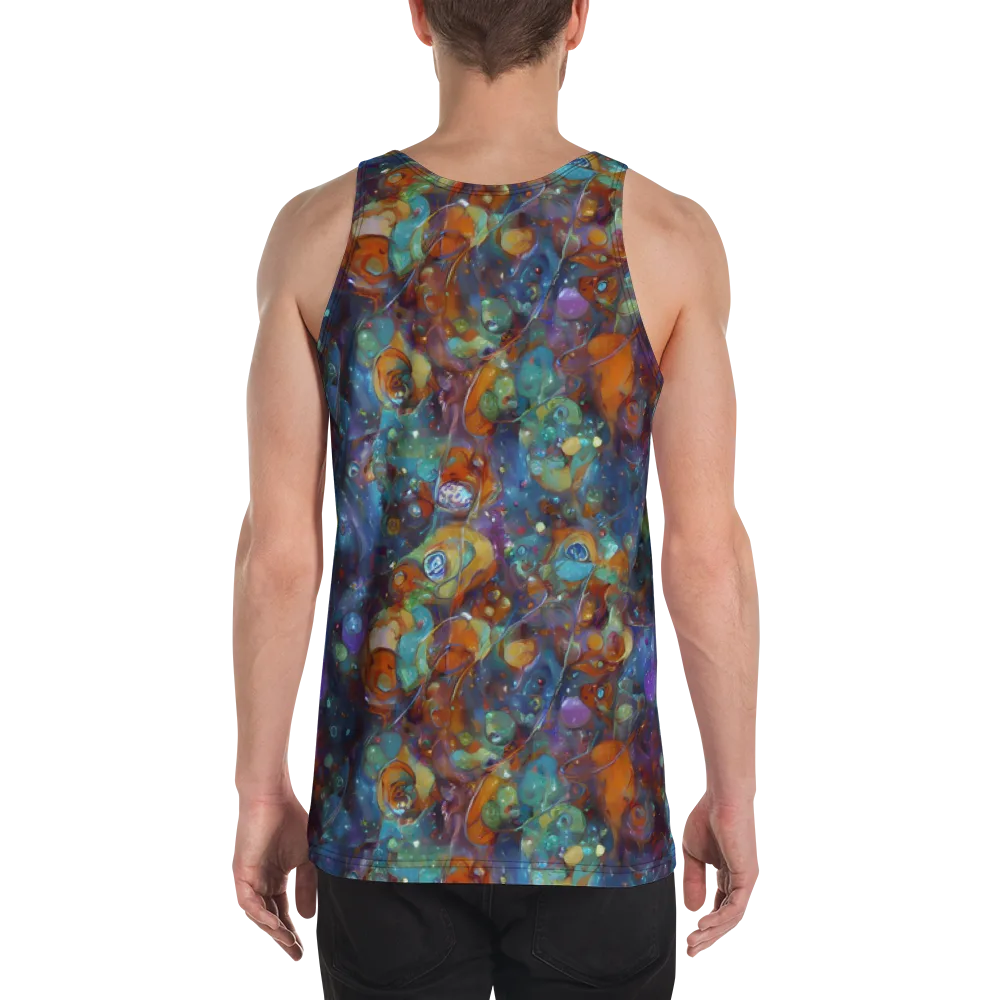 Sapphire Menagerie on Men's Tank Top — Back