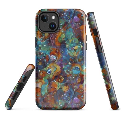 Sapphire Menagerie on a MagSafe Tough Case for iPhone®
