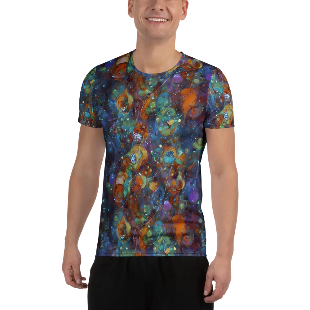 Sapphire Menagerie on Men's Athletic T-Shirt — Front