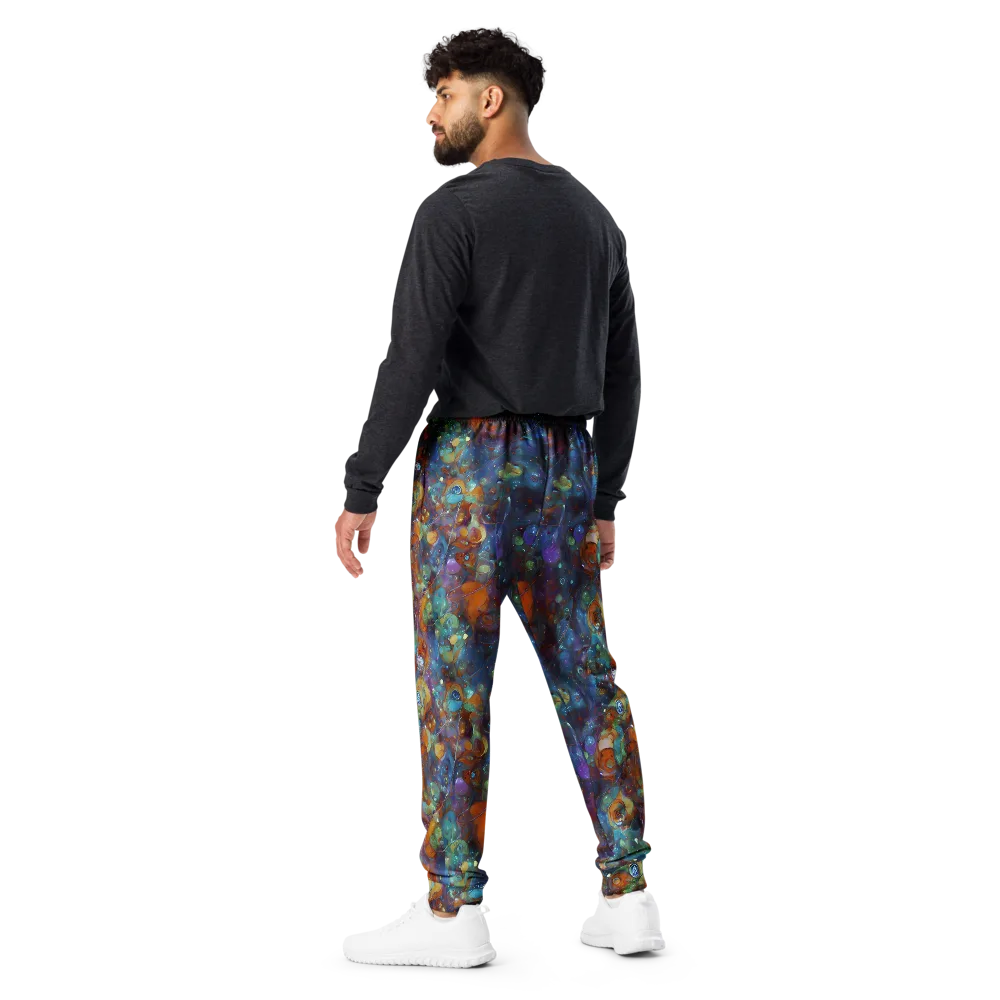 Sapphire Menagerie on Men's Joggers — Back