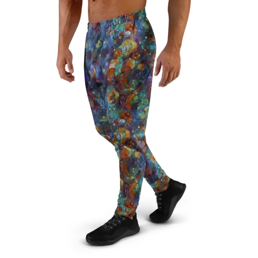 Sapphire Menagerie on a Men's Joggers