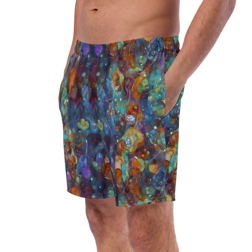 Sapphire Menagerie on a Swim Trunks