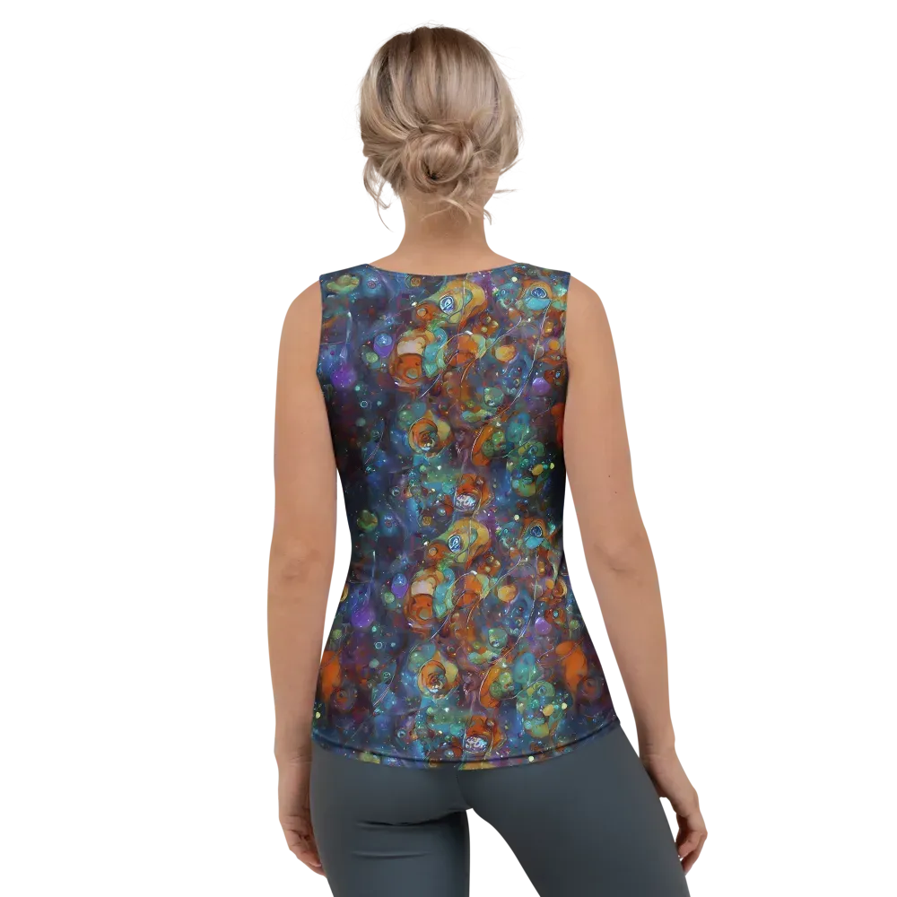 Sapphire Menagerie on Women's Tank Top — Back