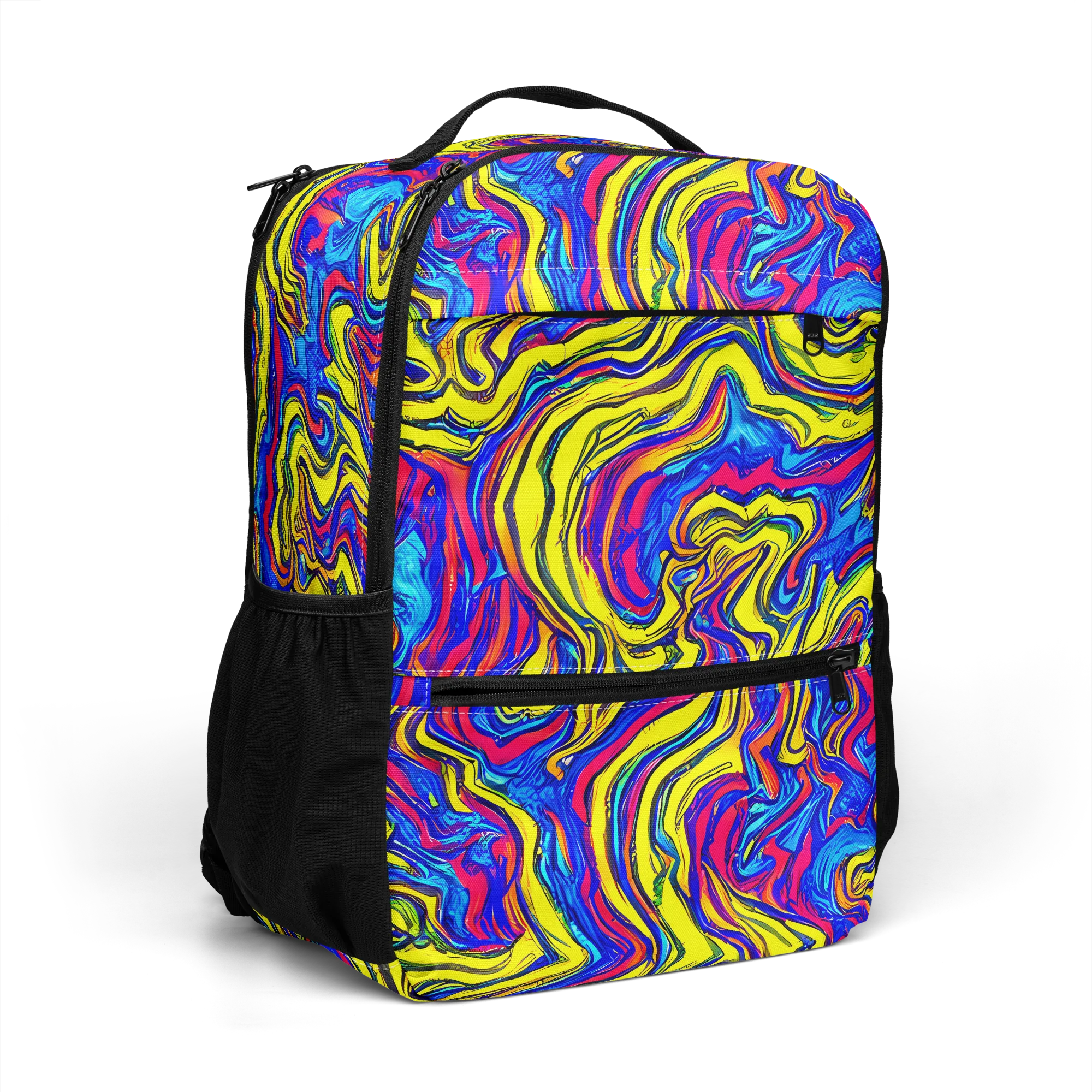 Electric Rhapsody on Utility Backpack — Right Front