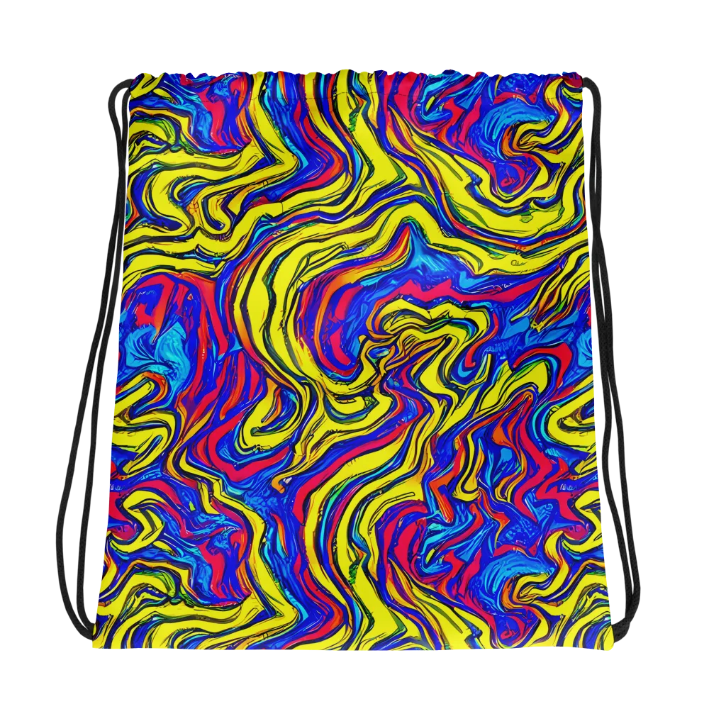 Electric Rhapsody on Drawstring Bag — Photo