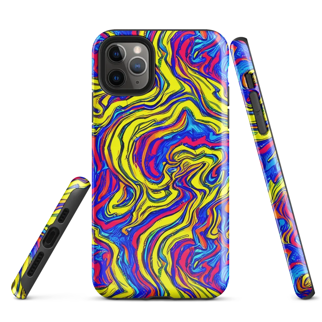Electric Rhapsody on Tough Case for iPhone® — Front