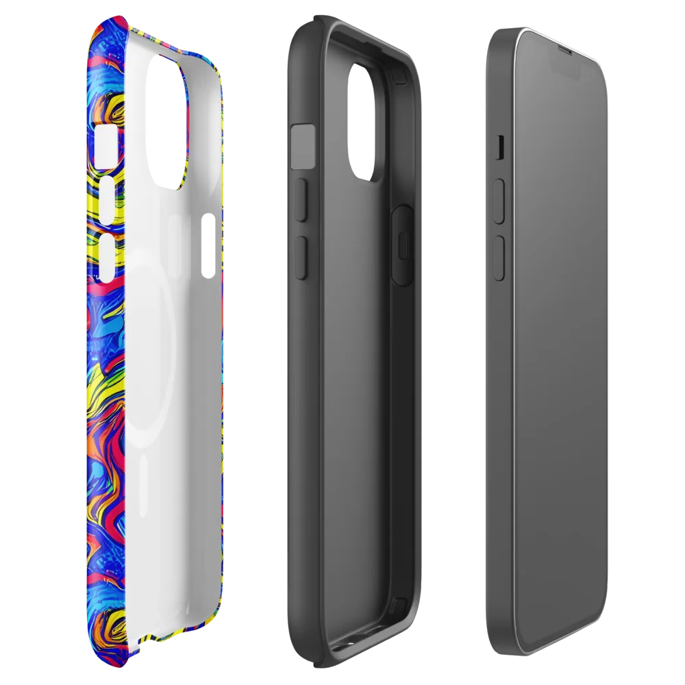 Electric Rhapsody on MagSafe Tough Case for iPhone® — Front