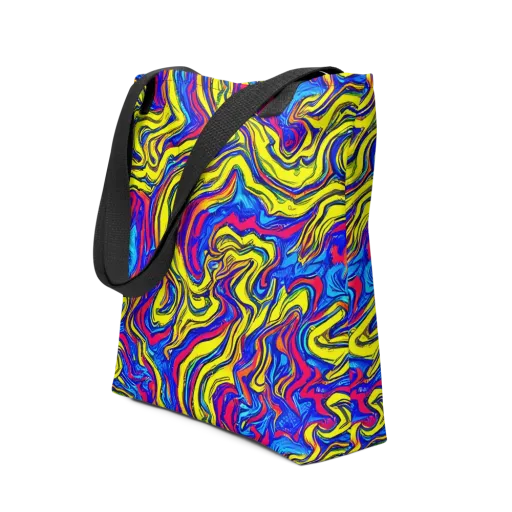 Electric Rhapsody on a Tote Bag