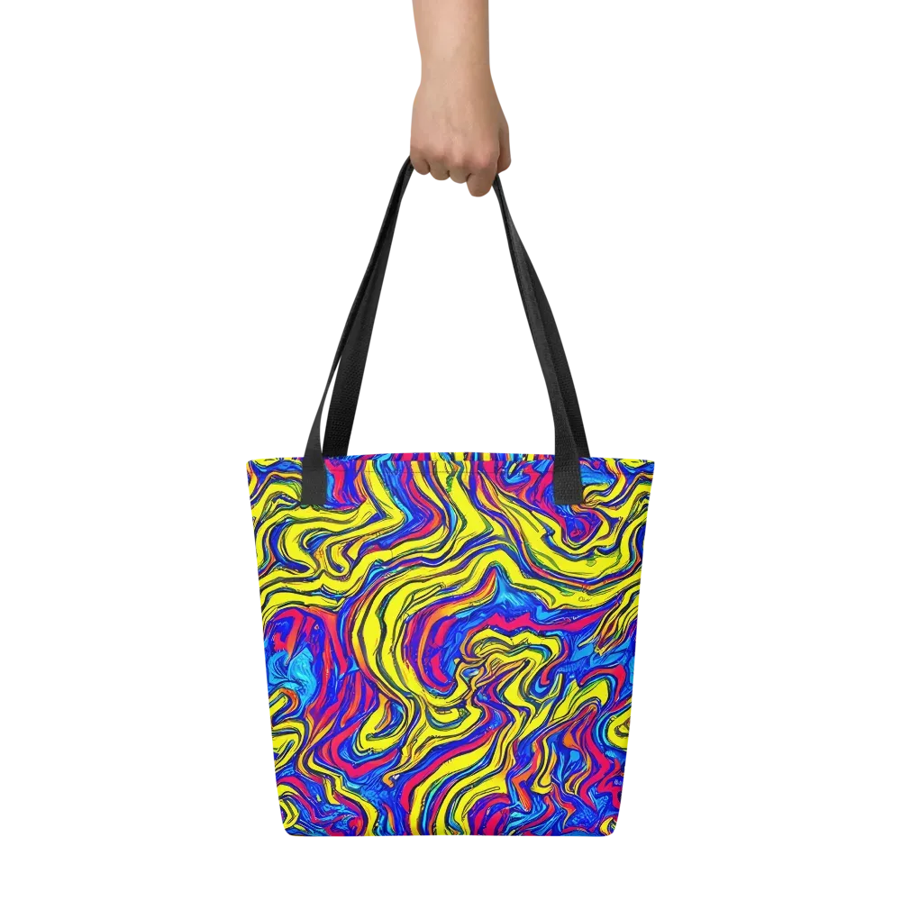Electric Rhapsody on Tote Bag — Front