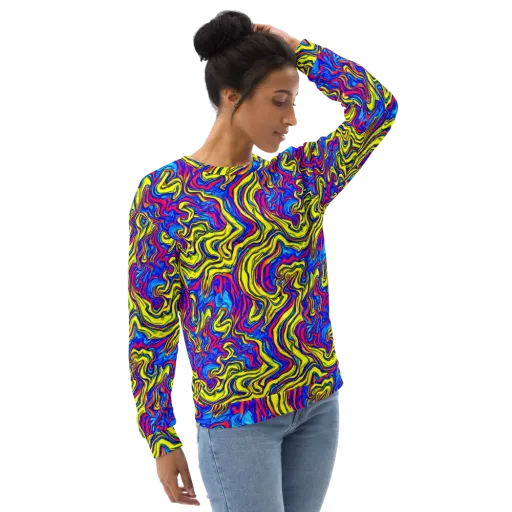 Electric Rhapsody on a Sweatshirt