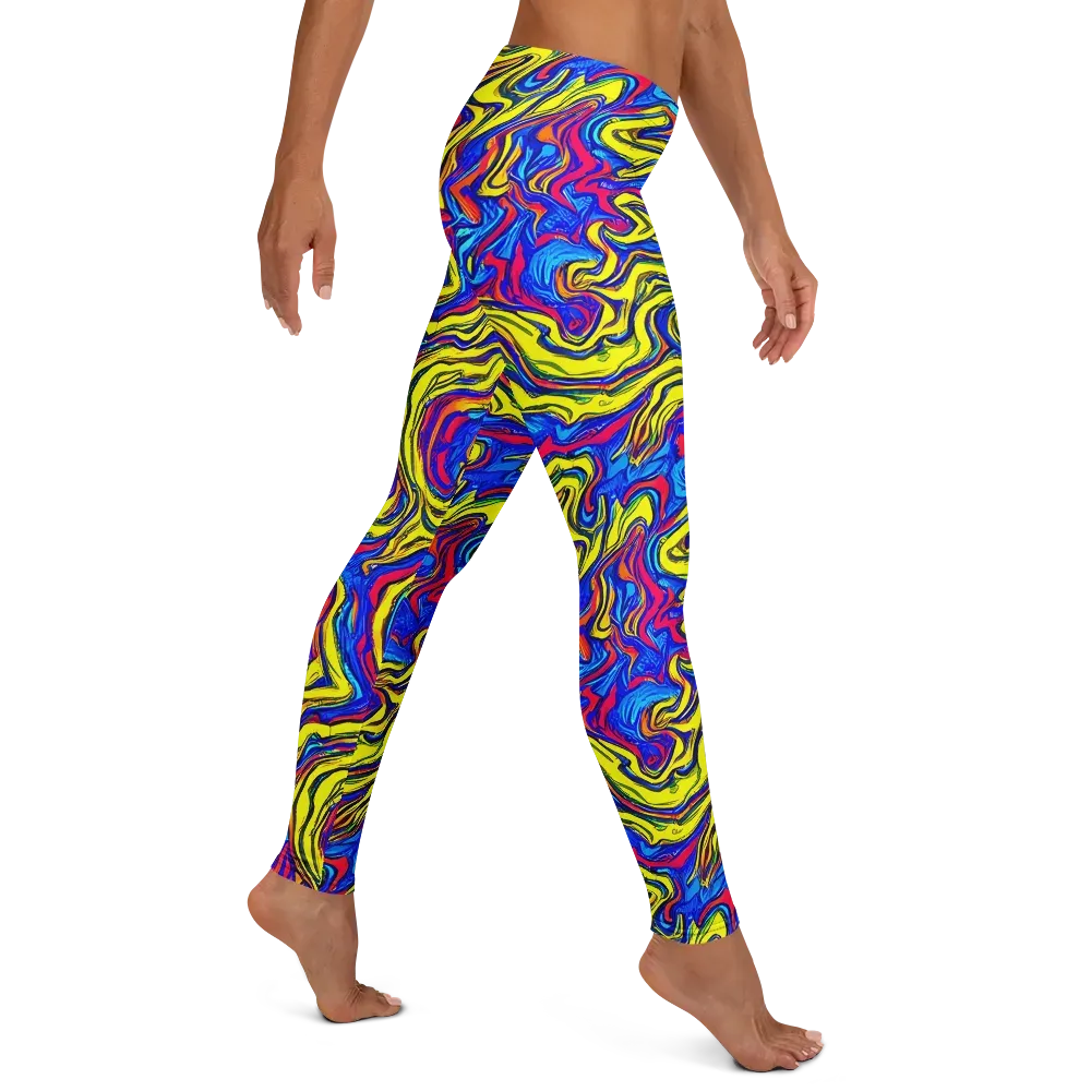Electric Rhapsody on Leggings — Right