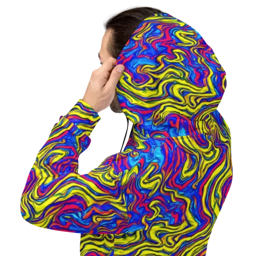Electric Rhapsody on a Hoodie