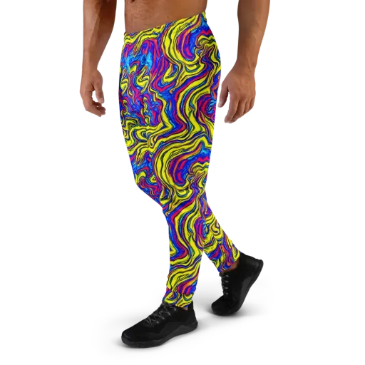 Electric Rhapsody on a Men's Joggers