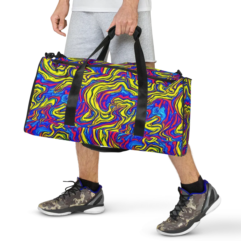 Electric Rhapsody on Duffle Bag — Front