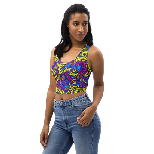 Electric Rhapsody on a Crop Top
