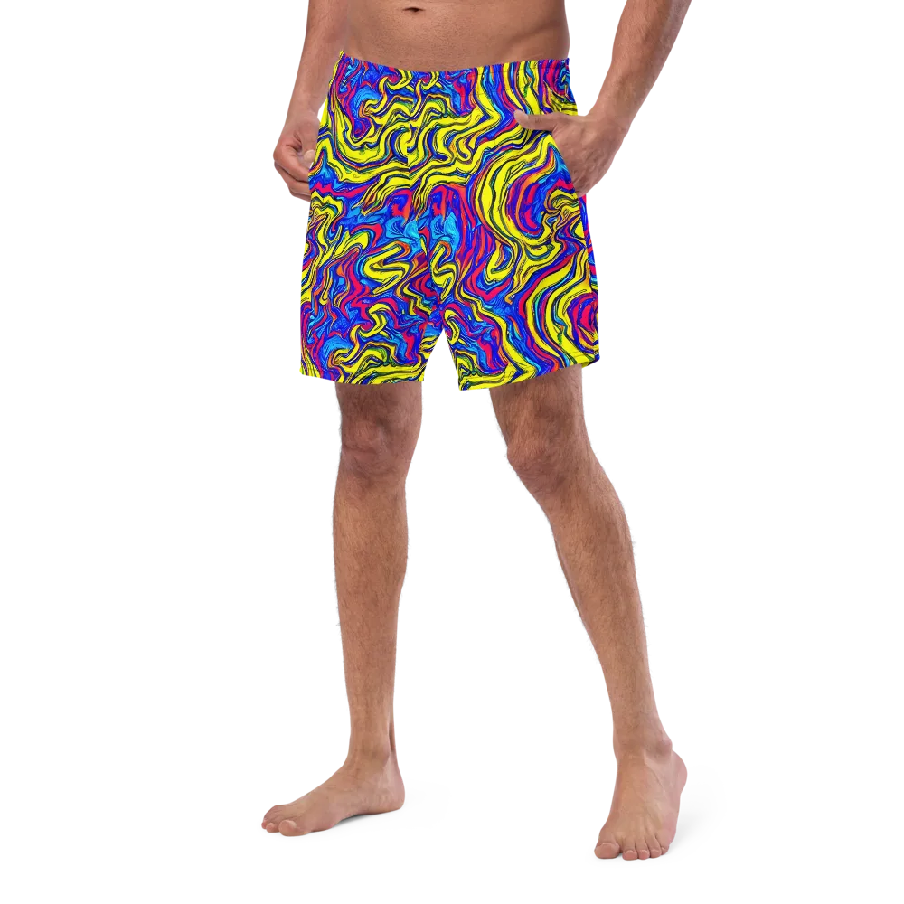 Electric Rhapsody on Swim Trunks — Left Front