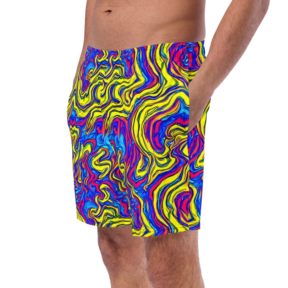 Electric Rhapsody on Swim Trunks — Left Front