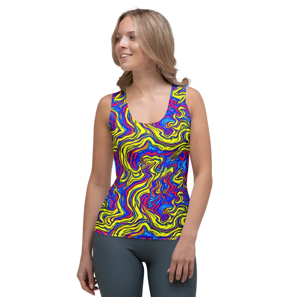 Electric Rhapsody on Women's Tank Top — Front